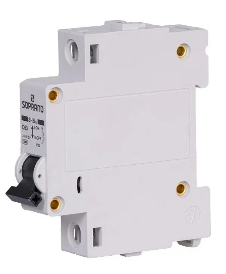 DISJUNTOR SHB1 RESIDENCIAL MONOFÁSICO SOPRANO