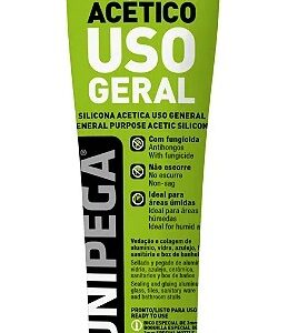 Silicone Acético 100% Unipega Profissional  50ml - Imagem 1