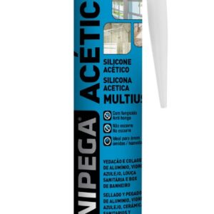 Silicone Acético Multiuso  250ml - Unipega - Imagem 2
