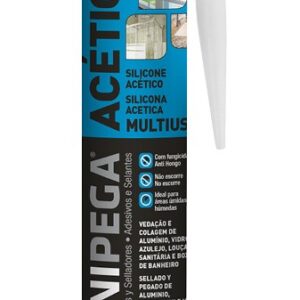 Silicone Acético Multiuso  250ml - Unipega - Imagem 3