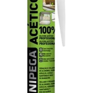 SILICONE ACETICO 100% PROFISSIONAL  280ML UNIPEGA - Imagem 3