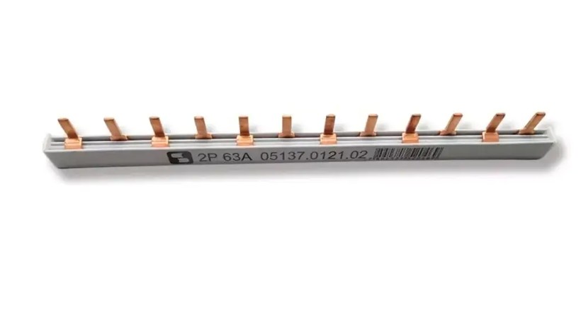 Kit Barramento Bifásico Para Disjuntores DIN 12 Polos 63A Soprano