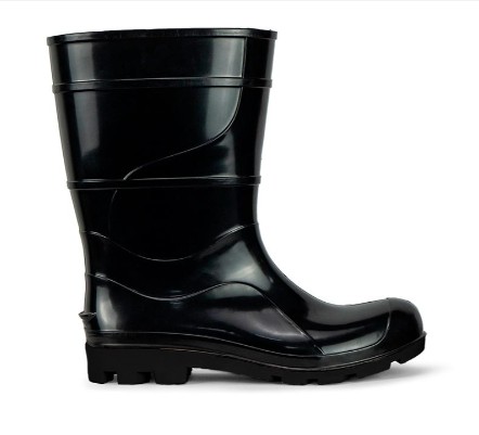 BOTA PVC CANO MEDIO S/FORRO - CRIVAL