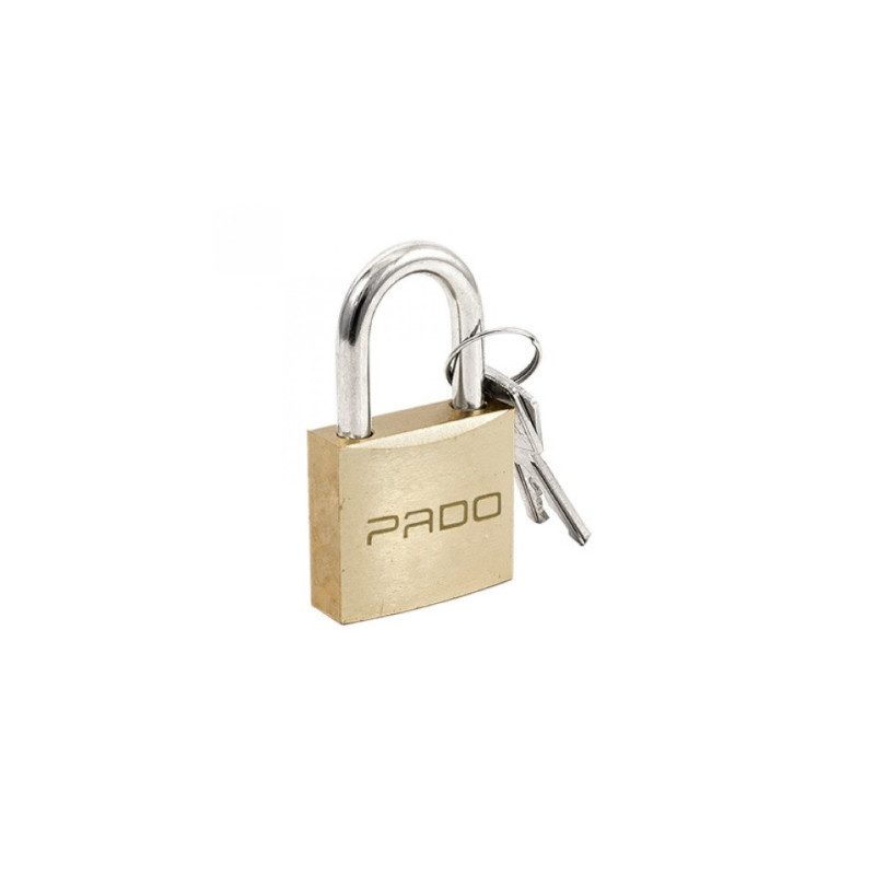 Cadeado Latão Maciço e Aço Inox E-40 - Pado