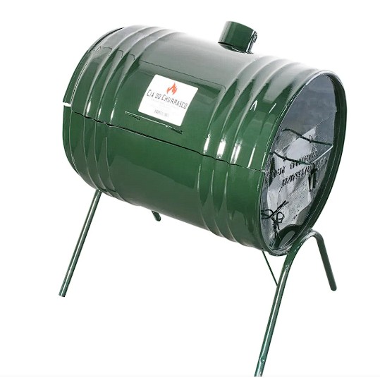 CHURRASQUEIRA MINI BAFO 50LT - CIA DO CHURRASCO