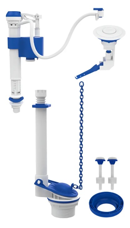 KIT CAIXA ACOPLADA UNIVERSAL ACIONAMENTO SUPERIOR - BLUKIT