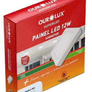 Painel Plafon Superled 6500K BIV Sobrepor Quadrado - Imagem 3
