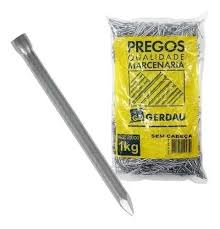 Prego 16×24 Sem Cabeça – Gerdau - Imagem 2