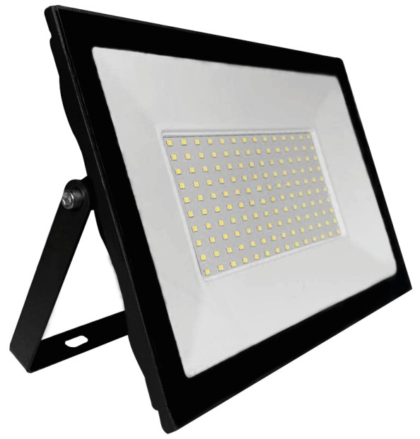 Superled Projetor Slim 100W Preto 6500K - Oulolux