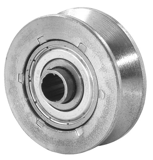Roldana para Portão 50mm Cantoneira, Maciça de Ferro Fundido com bucha - METALURGICA FERRO SUL