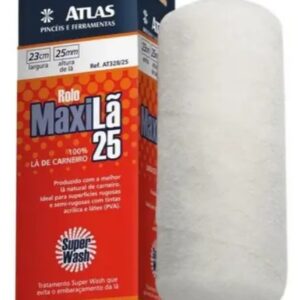 Rolo de Lã Natural Maxilã 23CM - ATLAS - Imagem 2