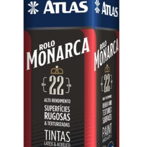 Rolo de Lã Sintética Microfibra 22mm Monarca Atlas - Imagem 1