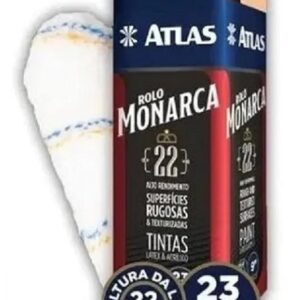 Rolo de Lã Sintética Microfibra 22mm Monarca Atlas - Imagem 2
