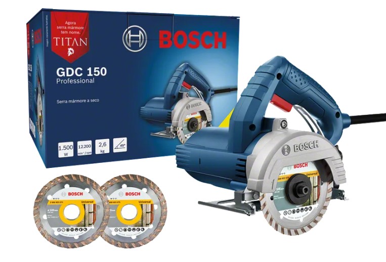 SERRA MARMORE A SECO PROFISSIONAL GDC 150 - BOSCH