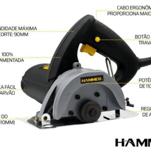 SERRA MARMORE 1100W - HAMMER - Imagem 2