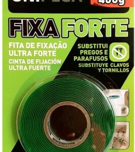 Fita Dupla Face Transparente Fixa Forte 2 metros - Imagem 5