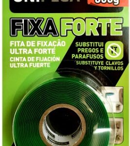 Fita Dupla Face Transparente Fixa Forte 2 metros - Imagem 4