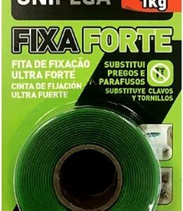 Fita Dupla Face Transparente Fixa Forte 2 metros - Imagem 3